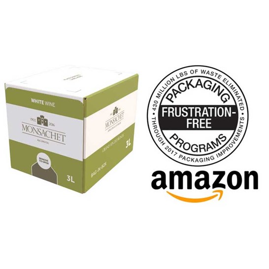 Embalagem Bag-in-Box certificada pela FFP para a Amazon