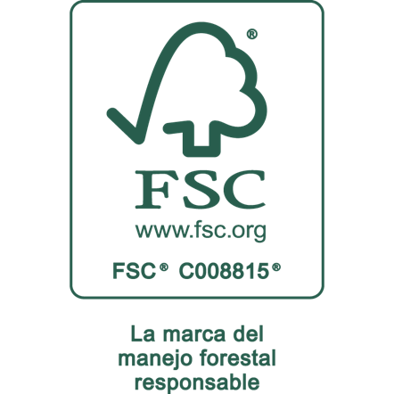 Sello de certificación FSC C008815