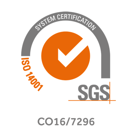 Certificación ISO 14001 SGS CO 167296