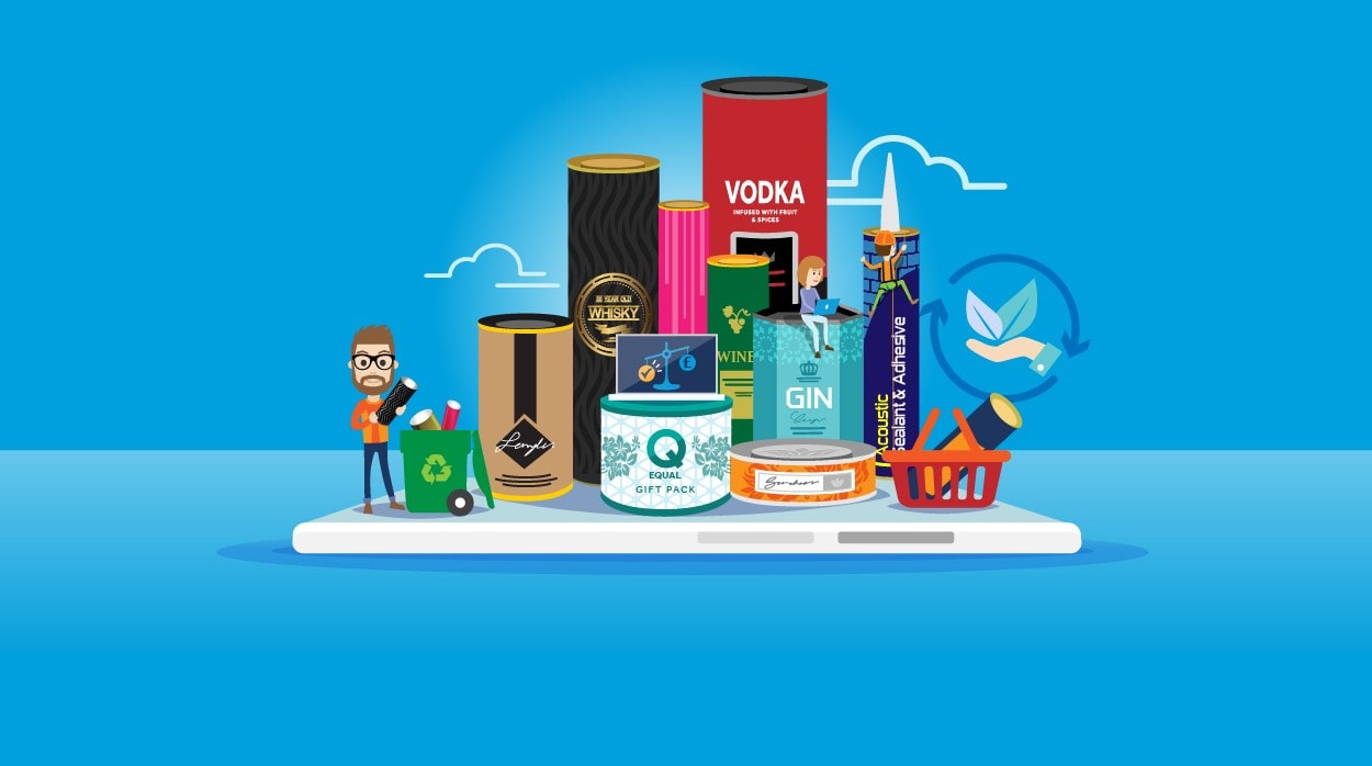 Composite containers, Tube Packaging, Gift Packaging