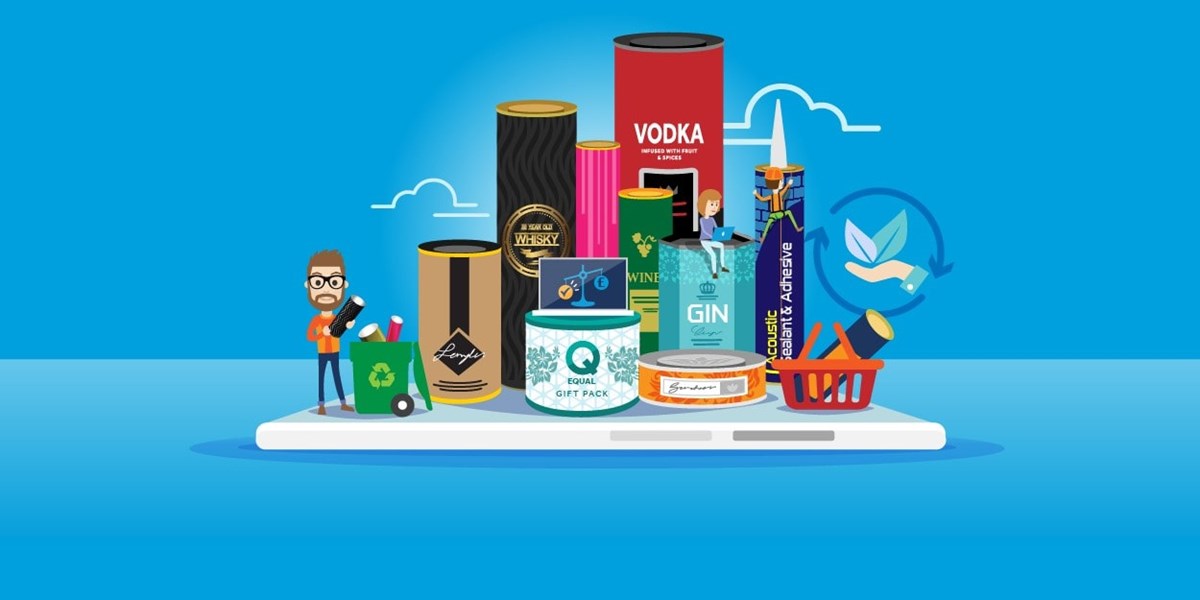 Composite containers, Tube Packaging, Gift Packaging