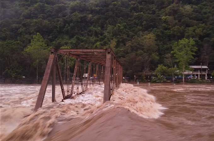 Historic New Roma bridge