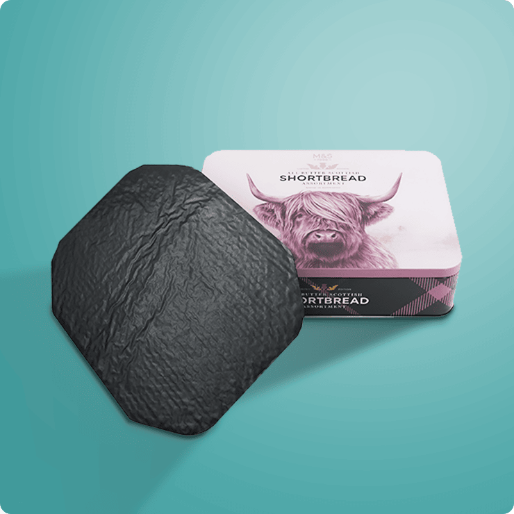 Cardboard cushion pad packaging