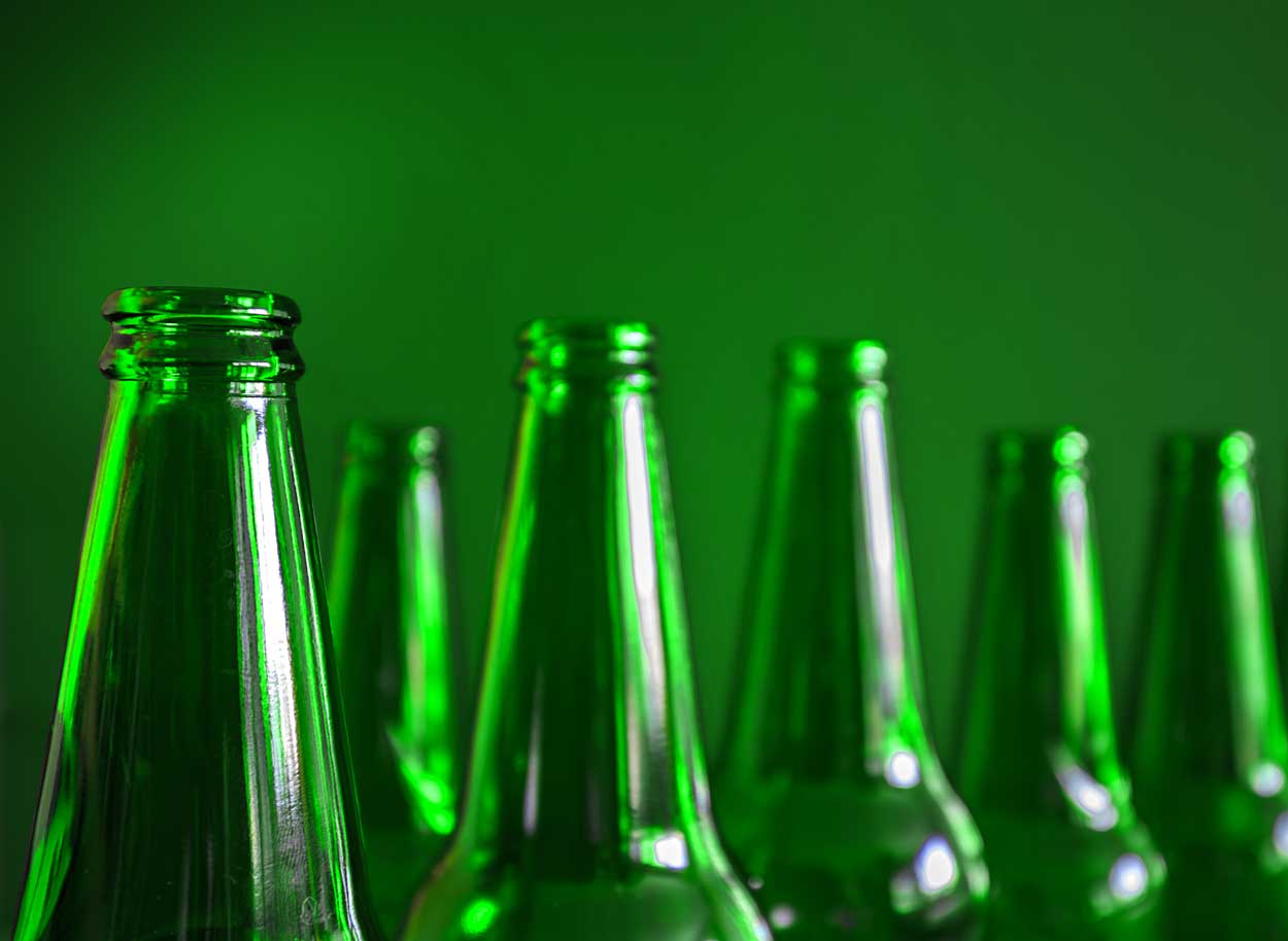 Beer bottles