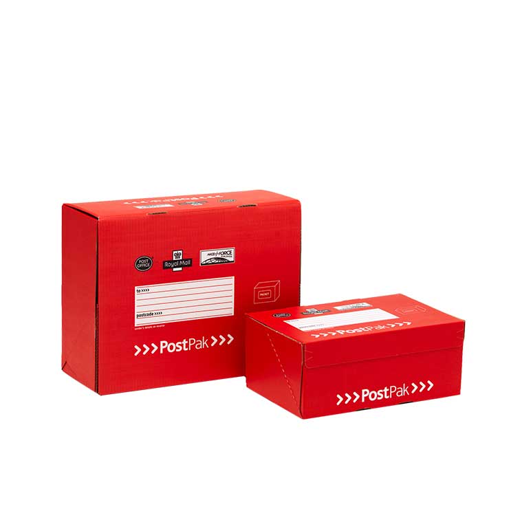 caja para servicio postal