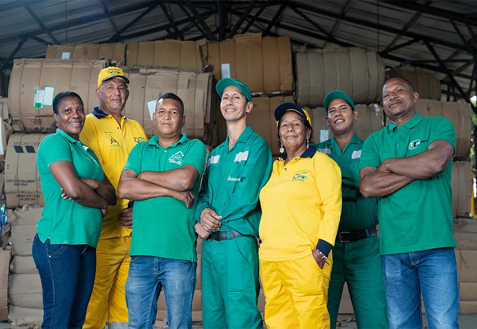 Smurfit Kappa Colombia resalta el rol de los recicladores en su cadena de valor y avanza en programas para su desarrollo empresarial