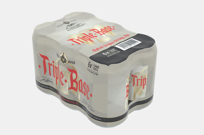 Bierverpackung, Schrumpffolie, Getränkedosenverpackung