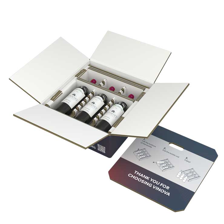 Mehrfachflaschen-Verpackungen, Mehrfachflaschen-Verpackungen, Mehrfachflaschen-Boxen