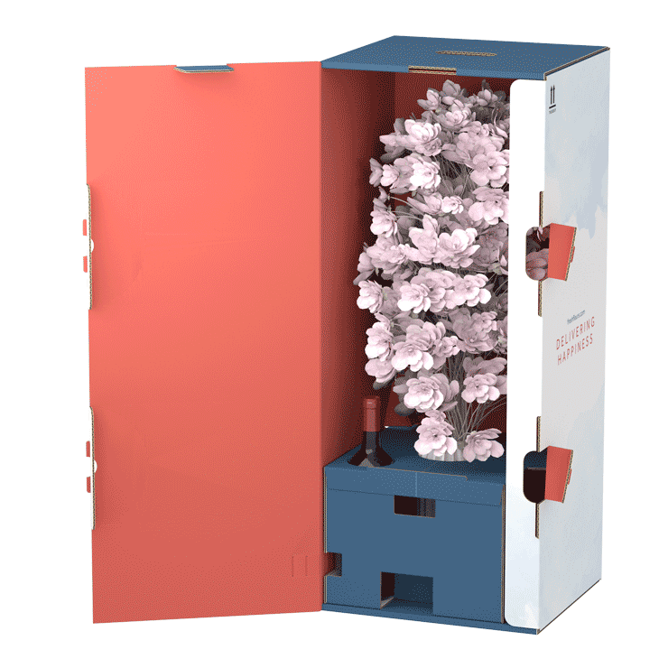 Blumenverpackungen, Geschenkverpackungen für Blumen