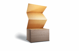 Fanfold Endloswellpappe
