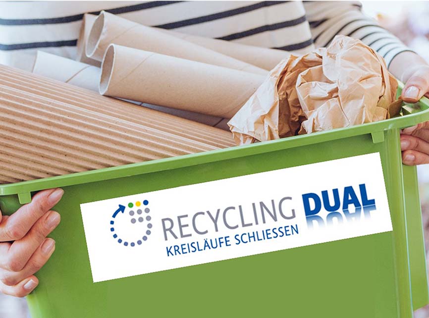 Attraktive Konditionen für die getrennte Lizenzierung von Papier bei Tochterunternehmen Recycling Dual