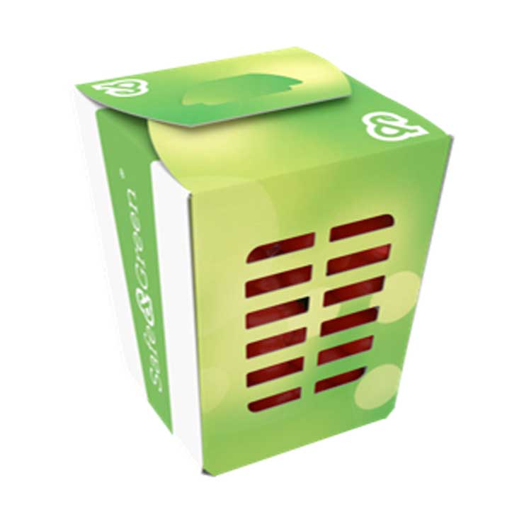 Barquette en forme de cone ajouré