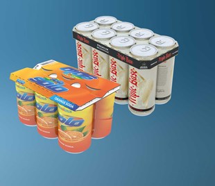 Drankverpakkingen, Multipack verpakkingen, Blikverpakkingen