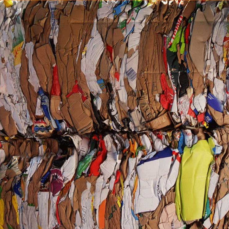 papel recuperado, reciclagem de papel, reciclagem de papelão