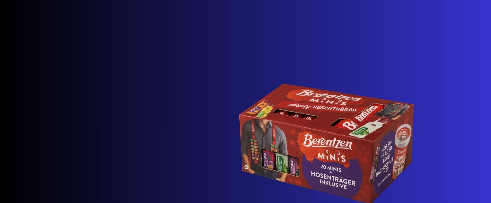 Berentzen Minis Verpackung Fallstudie Banner