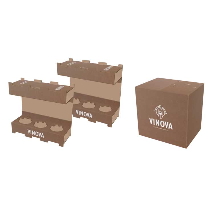 Empaque de botellas múltiples, Empaque de botellas múltiples, Cajas de botellas múltiples