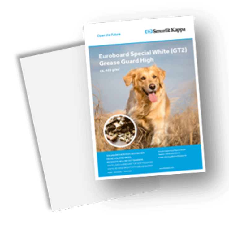 Cartón sólido, blanco