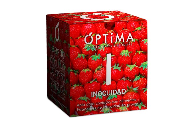Caja plegadiza de cartulina Óptima cualidad inocuidad