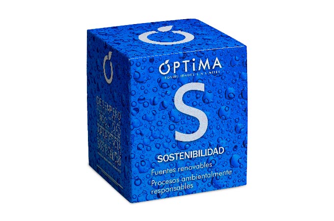 Caja plegadiza de cartulina Óptima cualidad Sostenibilidad