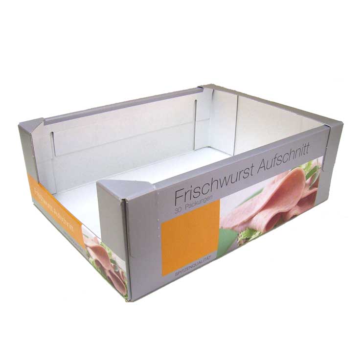 Charolas de carton, para carnes