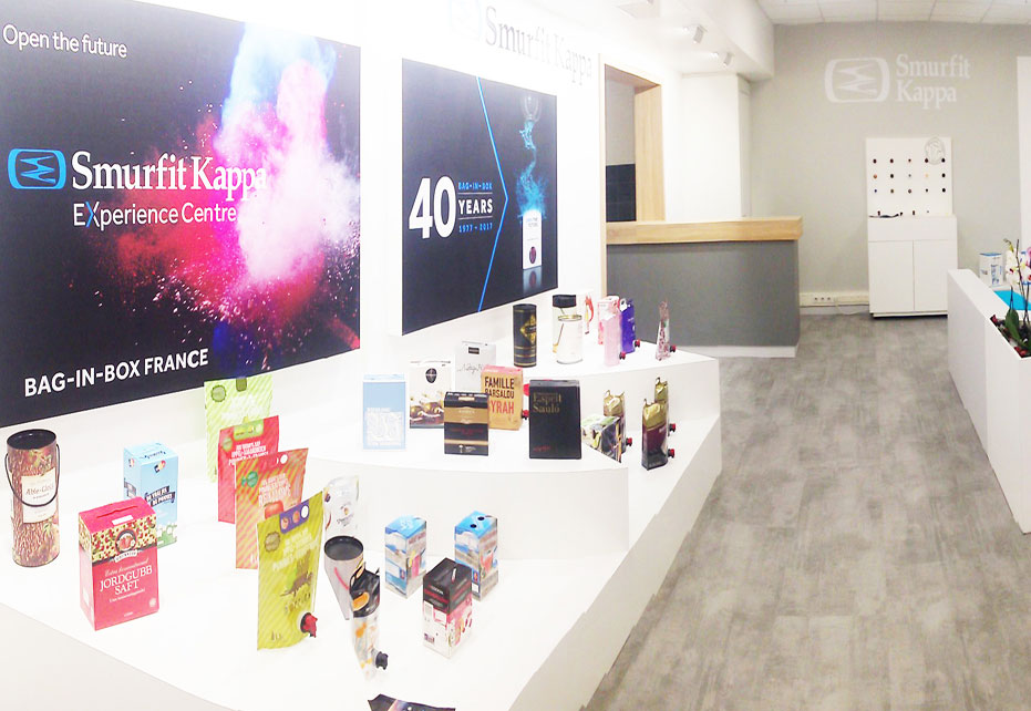 Smurfit Kappa opens new Bag-in-Box® Experience Centre in France