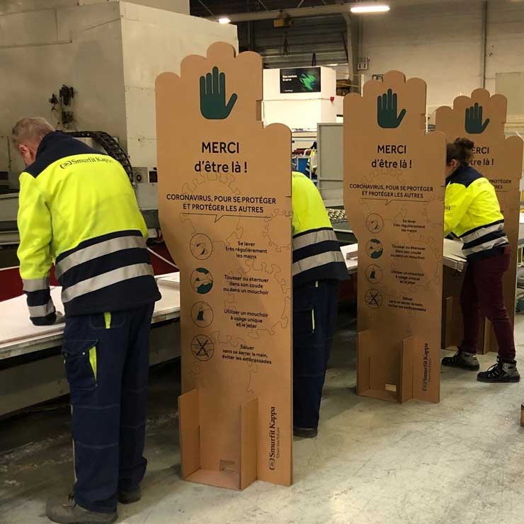 Coronavirus-Arbeitsbereich-Teiler, Covid19