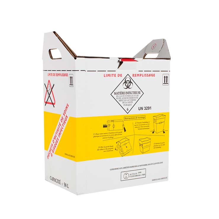 Infektiöse Abfallverpackungen