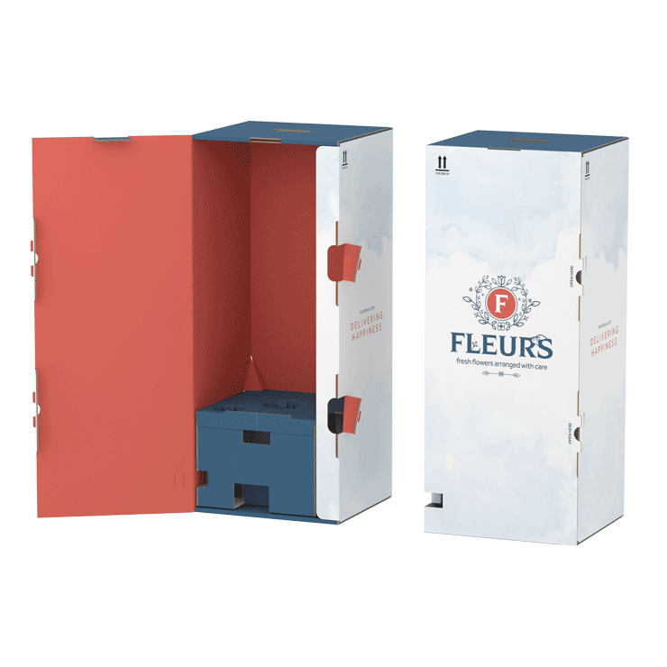 Gaveemballage til blomster