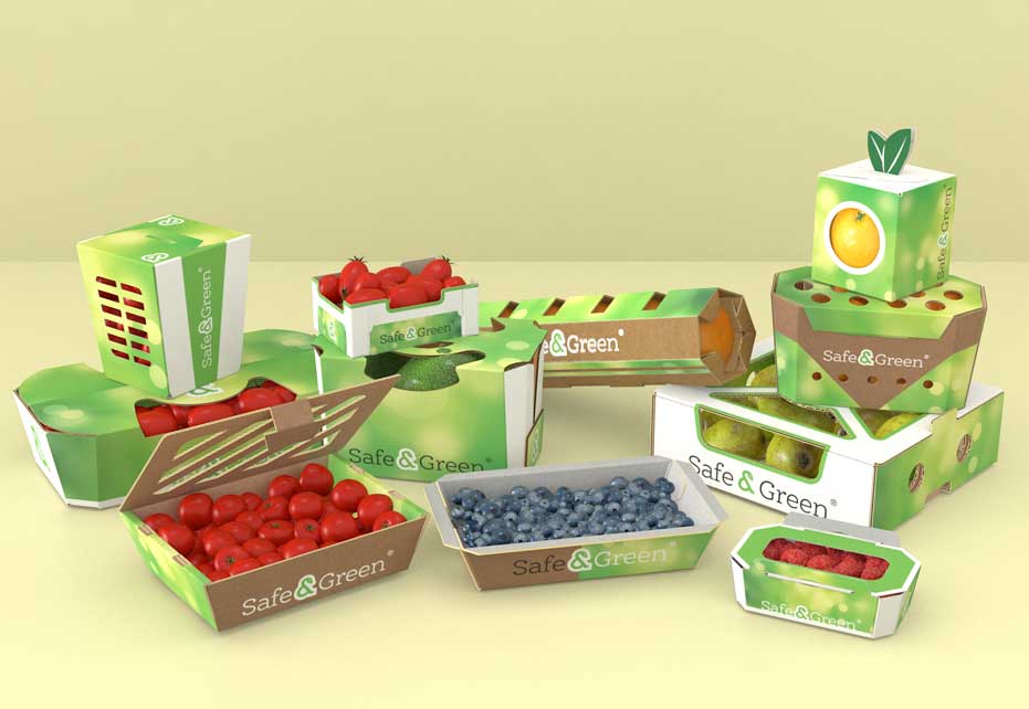 Smurfit Kappa lancerer innovativ serie emballager til markedet for frugt & grønt
