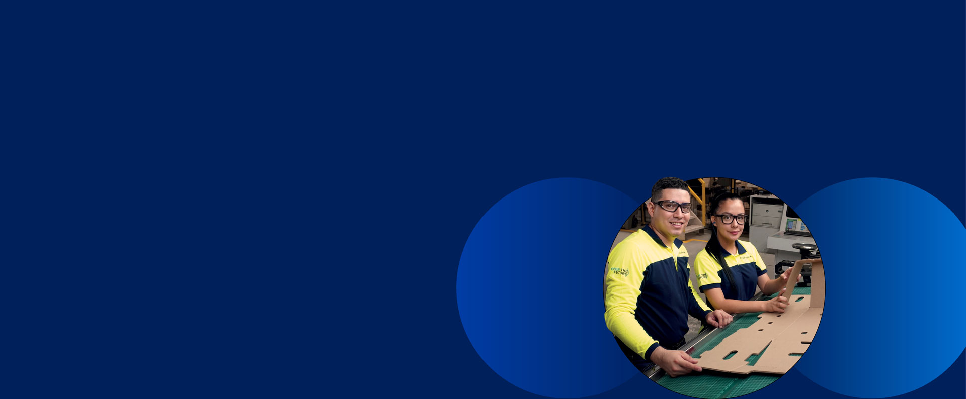 Empleados en la fábrica