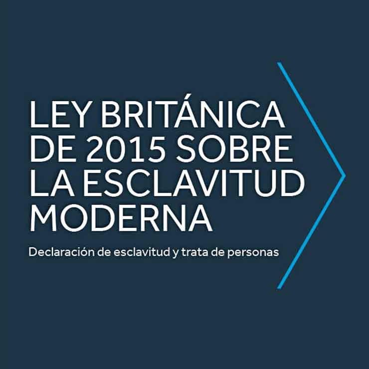 Ley Británica de 2015 sobre la esclavitud moderna