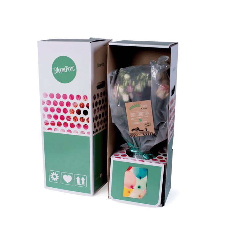 Cajas de cartón para ramos