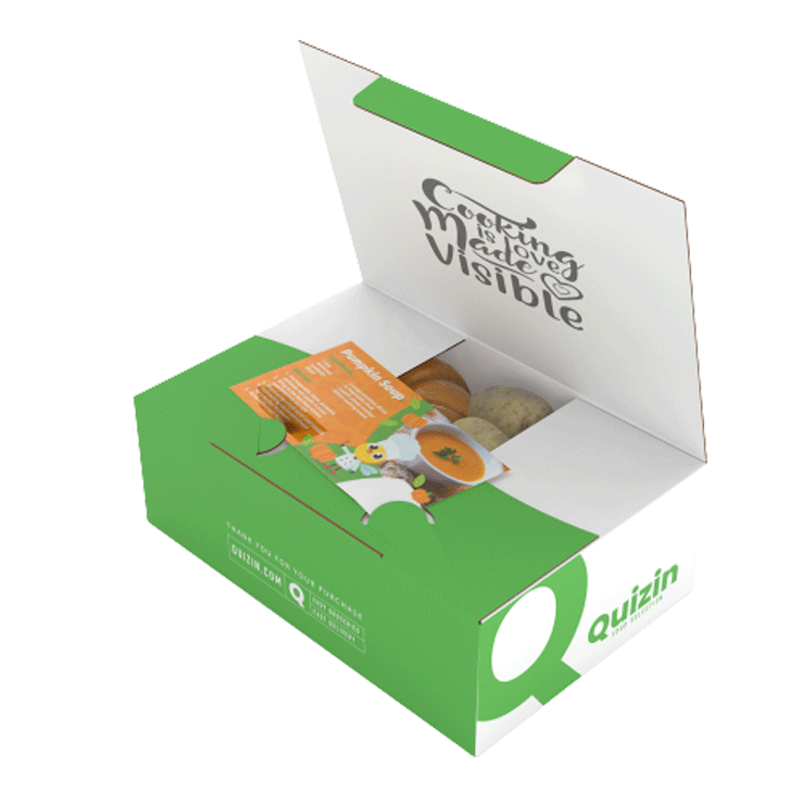 Embalaje para alimentos a domicilio, Embalaje eCommerce, Embalaje para alimentos, Embalaje para kits de comida, Embalaje para kits de alimentos.