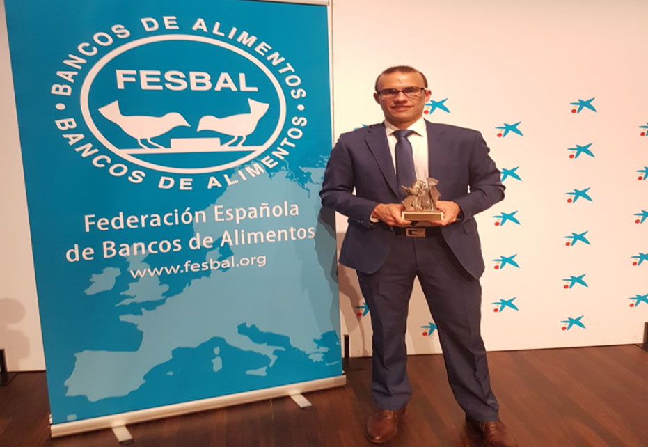 Smurfit Kappa recibe el 'Premio Fidelidad' que concede la Federación Española de Bancos de Alimentos