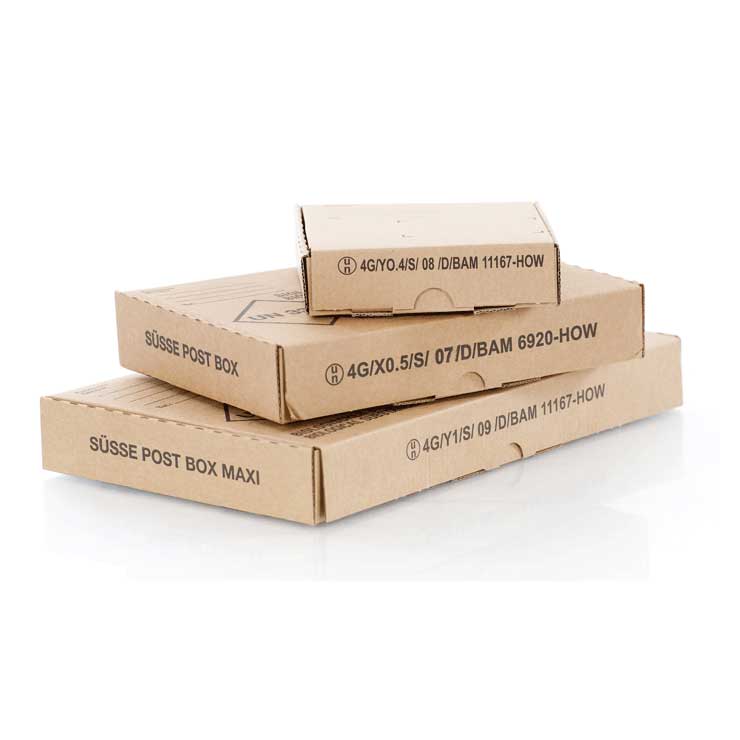 Emballages en carton type coffre pour médicaments et produites de soin fermés