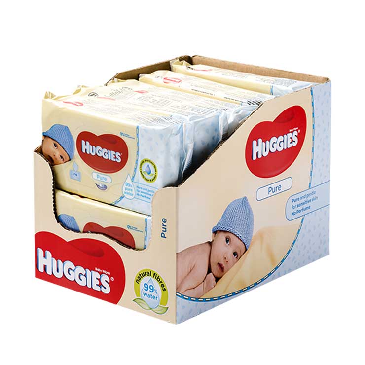 Caisse prêt à vendre pour lingettes bébé