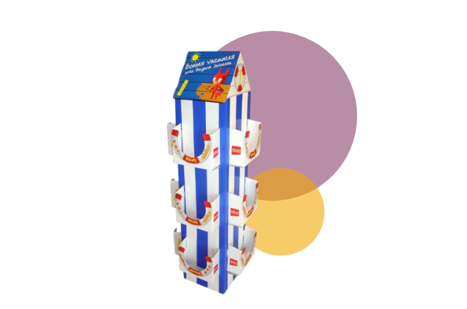 PLV evenementielle sol