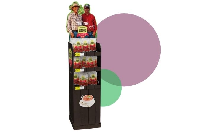 illustration PLV carton