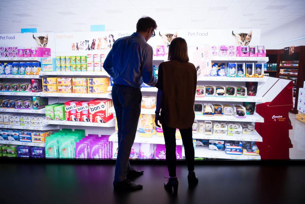 Rayonnage supermarché 3D