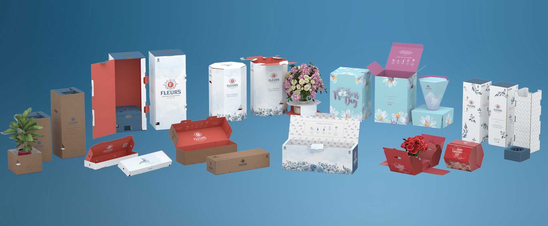 eCommerce Flower Packaging