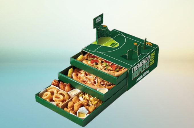 takeaway pizza packaging