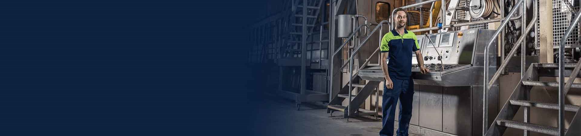 Employee-at-paper-machine