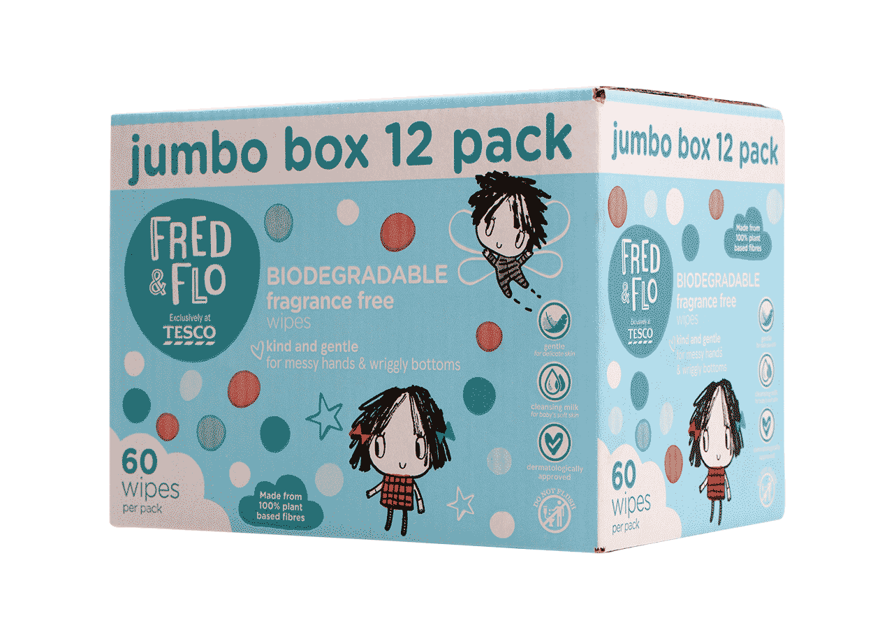 Fred and Flo Jumbo 12 pack