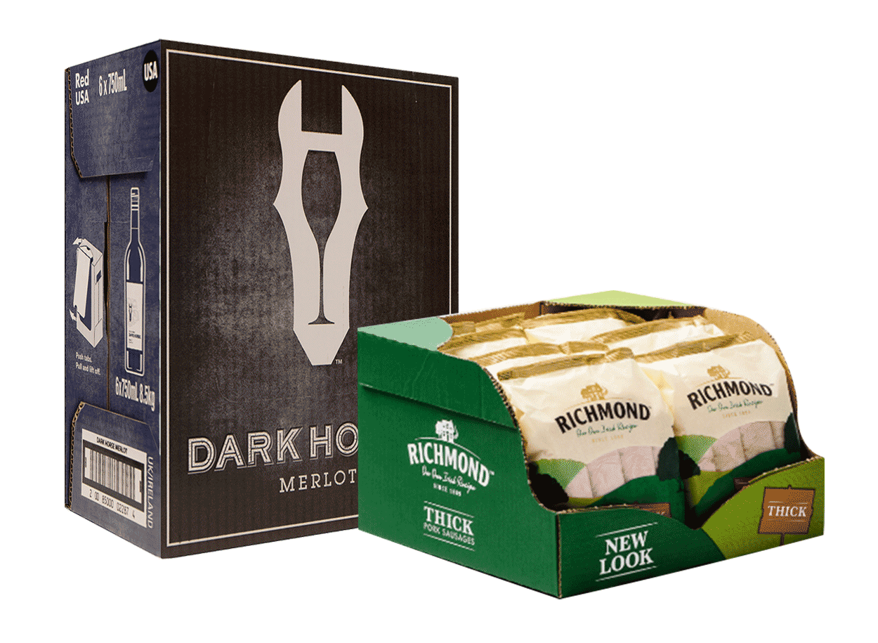Dark Horse and Richmond Sausage Retail Packaging