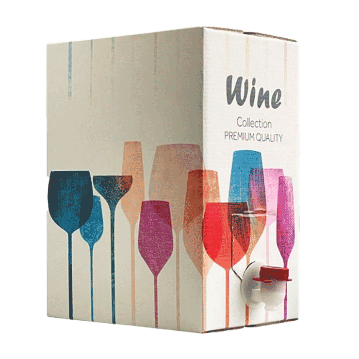 Wine packaging, wine box, box wine, bag-in-box packaging