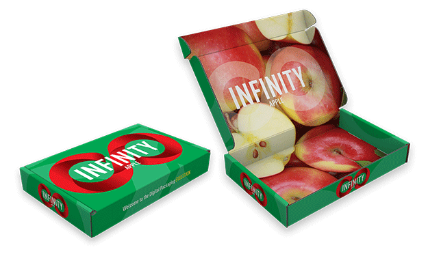 Digital printed packaging green