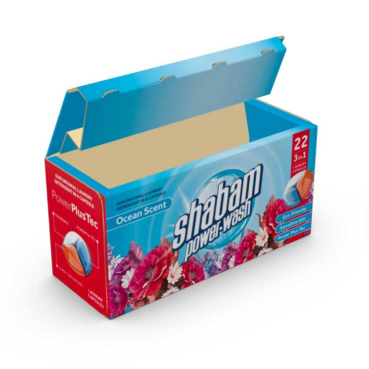 TopLock Detergent Box Open