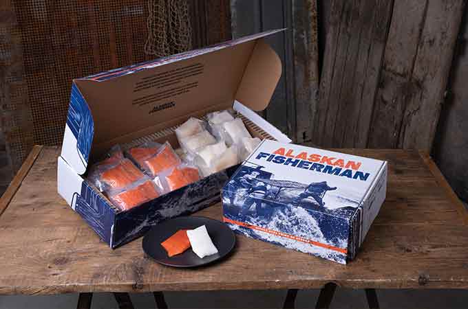Ensuring sustainably caught fish are delivered in sustainably designed eCommerce packaging.