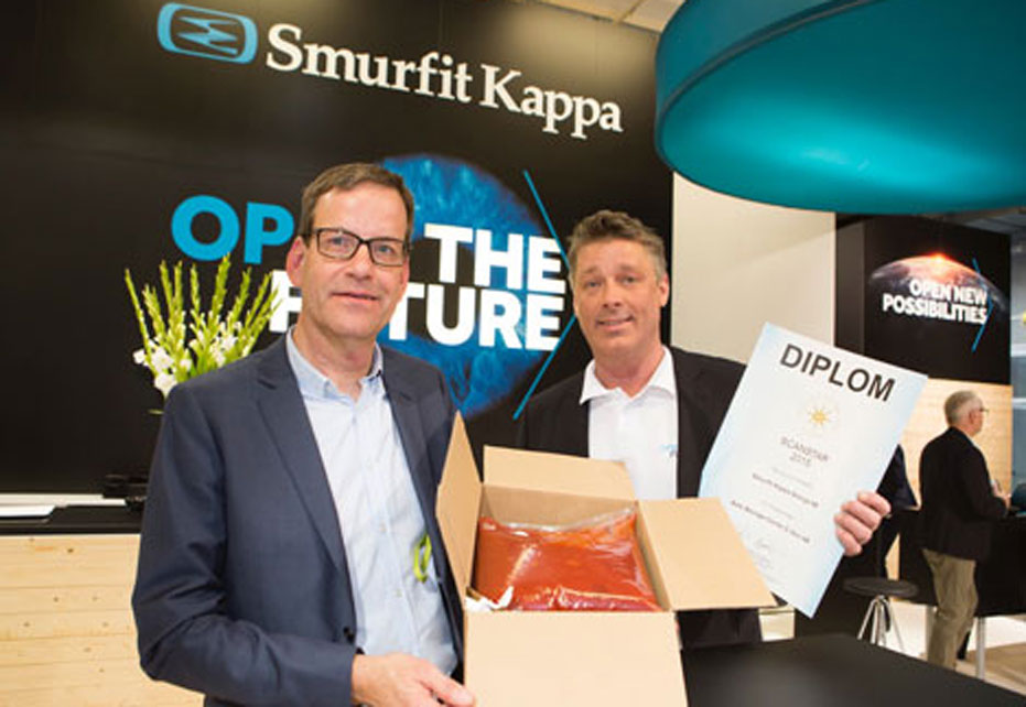 Smurfit Kappa wins Scanstar award for innovative transport packaging solution