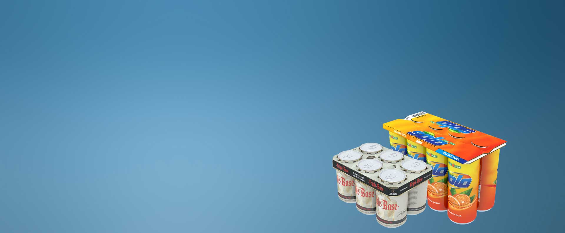 Soluzioni multipack per bevande in lattina